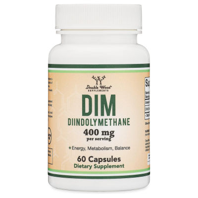 Double wood DIM (Diindolylmethane) Triple Pack  400mg (60 Capsules)