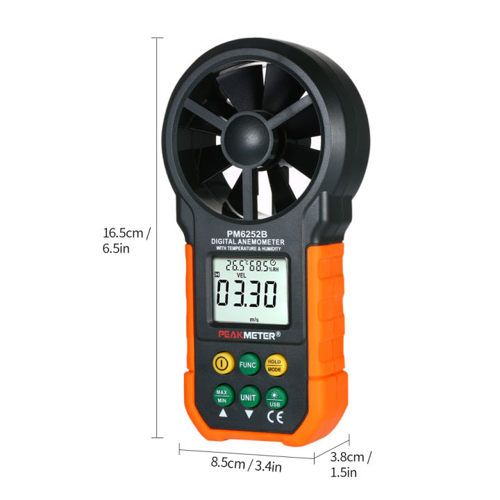 keykits-peakmeter-multifunction-digital-anemometer-professional-wind-speed-meter-lcd-digital-anemometer-air-volume-temperature-humidity-for-weather-data-collection-outdoors-sailing-surfing-fishing