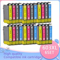 สำหรับ Epson T603XL 603XL E-603XL หมึกทดแทนที่เข้ากันได้สำหรับ Deskjet WF-2810DWF WF-2835DWF เครื่องพิมพ์ WF-2850DWF