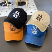 I LOVE DADDY&MUMMY 2-8Years Korean Letter Baby Baseball Hat Soild Color