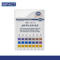 กระดาษวัดค่า พีเอช pH Fix 0.0-6.0  MN#92115 สินค้าคุณภาพสูงนำเข้าจากเยอรมัน 100 แผ่น/กล่อง (ออกใบกำกับภาษีได้)