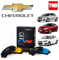 compact nanomax ผ้าเบรค chevrolet optra sonic cruze เชฟโรเล็ต ออพตร้า โซนิค ครูซ (หน้า-หลัง)