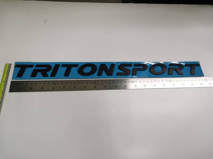 พลาสติกชุบโครเมี่ยม-คำว่า-triton-sport-สำหรับติดรถ-mitsubishi-tritonsport-ทำจาก-พลาสติก-abs-อย่างดี-ติดรถ-แต่งรถ-มิตซูบิชิ-ไทรทัน-สีแดง-สีเงิน-สีดำ