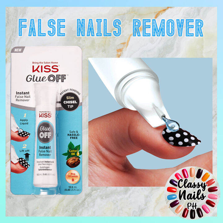Glue Off • KISS USA • Instant False Nails Remover • Classy Nails PH