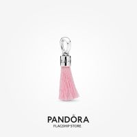 Official Store Pandora Bright Pink Tassel Pendant Charm