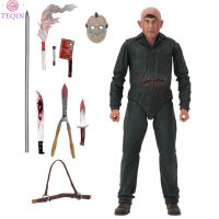 TEQIN new Jason Roy Burns Action Figure Horror Movie Character Figure Doll For Fans Collection Home Decoration