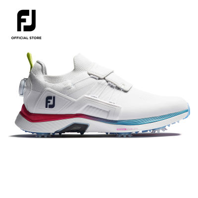 FootJoy FJ HyperFlex Carbon BOA Mens Golf Shoes - White/ Blue/ Purple