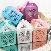 【cw】Exquisite Candy With Ribbon Guests Gift es Packaging Bags Wedding Baby Birthday Baptism Mariage Party Decoration Supplies ！