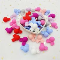 【YF】❉❧  10PCS Baby Silicone Beads Food Grade Chewable Necklace BPA Teether