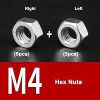 304 Stainless Steel Left And Right Thread Double End Thread Rod Stud Bolts M4-M16 Positive and Reverse Nuts Nails Screws Fasteners