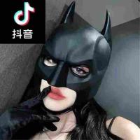 original Batman mask headgear mask batman male handsome full face Douyin live props Halloween cosplay