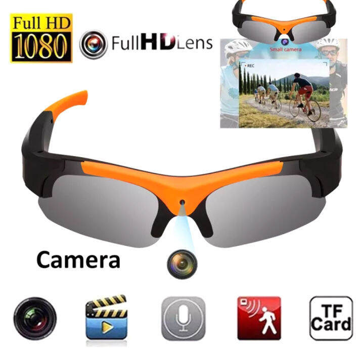 Full HD 1080p Camera Glasses Video Photo Shooting Outdoor Wearable