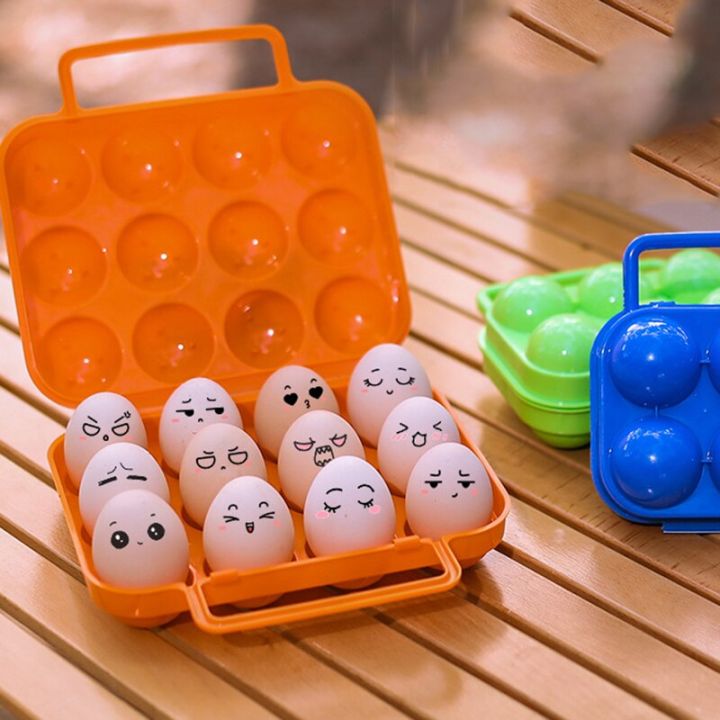 6-12-grid-egg-storage-box-plastic-travel-portable-kitchen-utensils-outdoor-picnic-q-camping-tableware-camping-gear