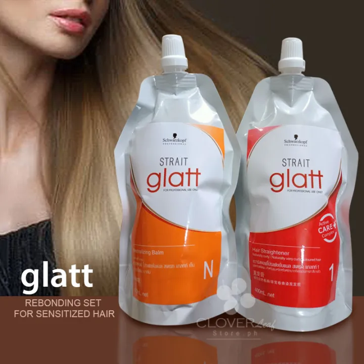 Schwarzkopf Glatt Hair Straightener Set for Colored/Sensitized hair