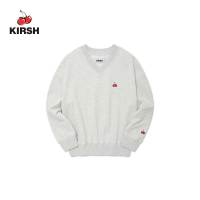 z74nfyx [KIRSH] SMALL CHERRY V-NECK SWEAT