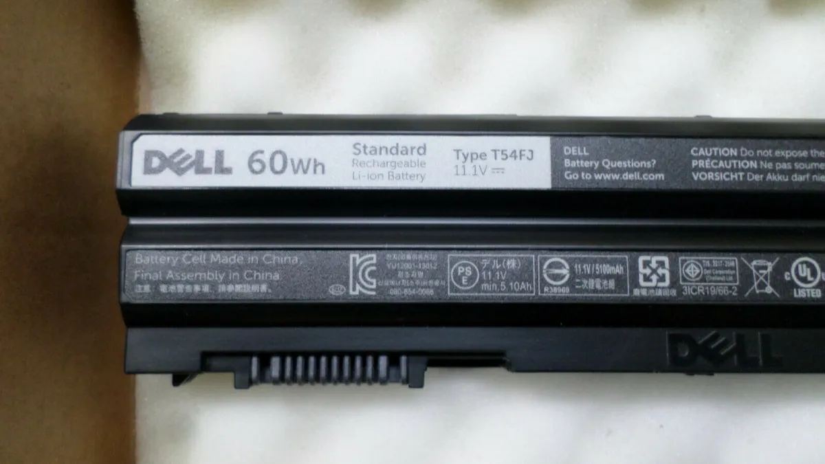 Pin Original Laptop Dell Latitude E5420 E6220 E6420 60Wh T54FJ Pin Original Laptop Dell Latitude E5420 E6220 E6420 60Wh T54FJ