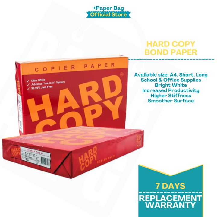 Hard Copy Bond Paper Copy Paper Wholesale Price School Office Supplies