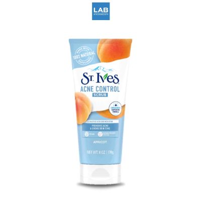 St. Ives Blemish Acne Control Apicot Scrub 170 g. - เซนท์ ไอฟ ผลิตภัณฑ์ขัดผิวหน้าสารสกัดแอปริคอท สูตรควบคุมสิว