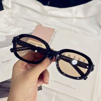 OLOPKY 2022 Vintage Oval Sunglasses Women Small Frame Glasses Women Eyewear Luxury Brand Designer Sun Glasses Women Hip-Hop Men