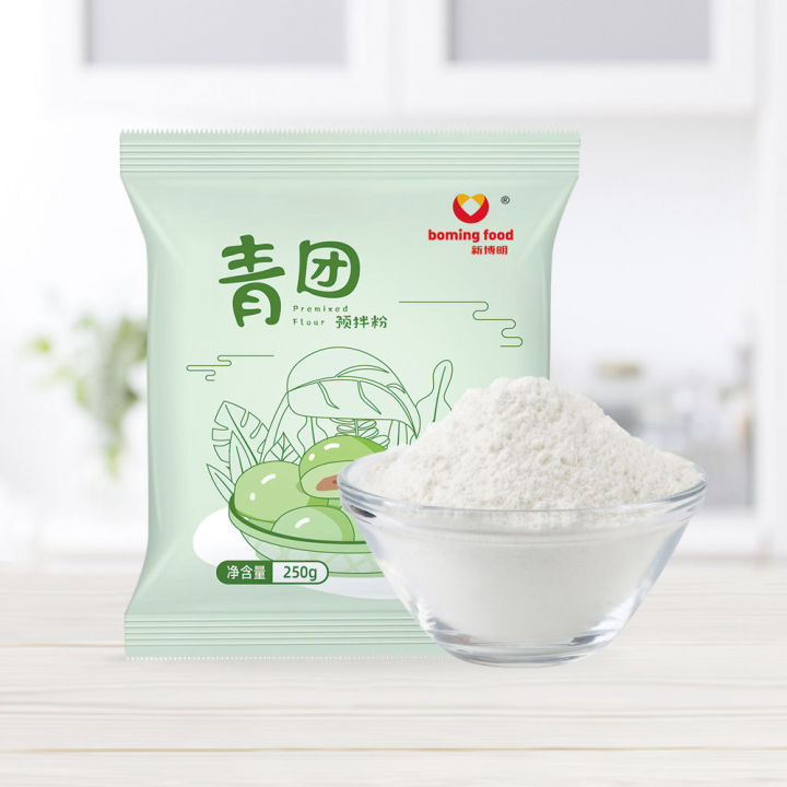 yiningshipin-250g-free-steaming-version-green-tuan-ready-mix-powder-250g