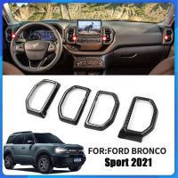 For Ford Bronco Sport CX430 2021 Dashboard Air Vent Outlet Cover Trim Decoration Car Styling Auto Accessories