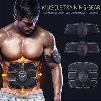 แผ่นสร้างกล้ามเนื้อสลิมมิ่งร่างกาย เครื่องกระตุ้นกล้ามเนื้อ ABS Fitness Training Gear แผ่นสมาร์ทคอนโทรลกระตุ้นกล้ามเนื้อAbsออกกำลังกายกล้ามเนื้อหน้าท้องแขนขาเผาพลาญไขมันFitness Training Gear ABS Trainer Fit Body Home Exercise Shape Fitness