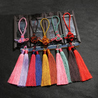 พู่โบว์สีจีนผ้าฝ้าย Tassels Trim สำหรับเย็บผ้าม่านอุปกรณ์เสริมจี้ DIY