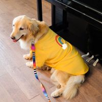 Golden Retriever เสื้อผ้าสัตว์เลี้ยง ลาบราดอร์ ขนาดใหญ่ กลาง และใหญ่ ให้ความอบอุ่น แฟชั่นฤดูใบไม้ผลิ และฤดูใบไม้ร่วง และฤดูหนาว สําหรับสุนัขa a