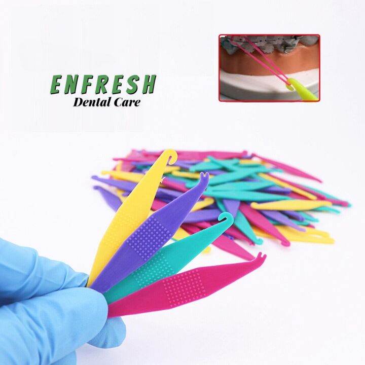 ENFRESH.1065 Dental Orthodontic Elastic Placer For BracesElastic