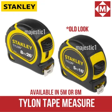 Stanley Pocket Tape Measure with Tylon Blade 3m / 5m / 8m