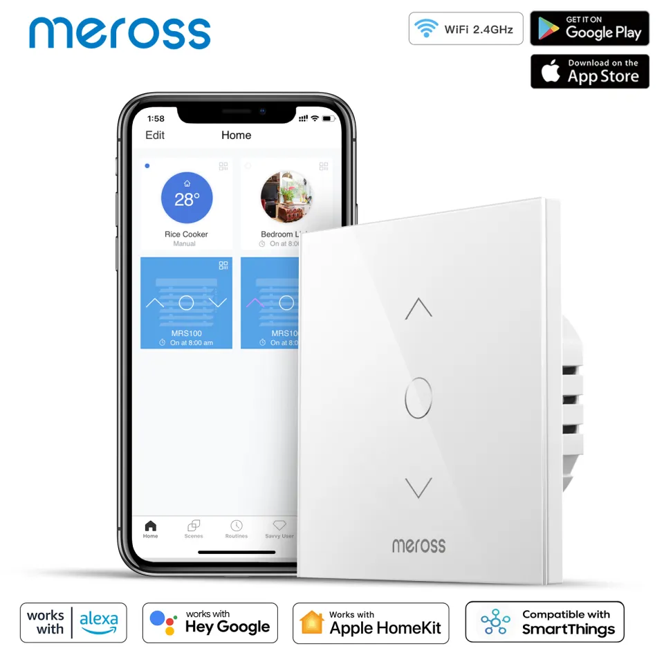 Meross Homekit DIY Smart Switch,Wifi Smart Switches