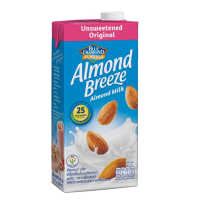 Blue Diamond Almond breeze Unsweetened Original Almond Milk บลูไดมอนด์ อัลมอนด์บรีซน้ำนมอัลมอนด์ รสจืด 946 มล.