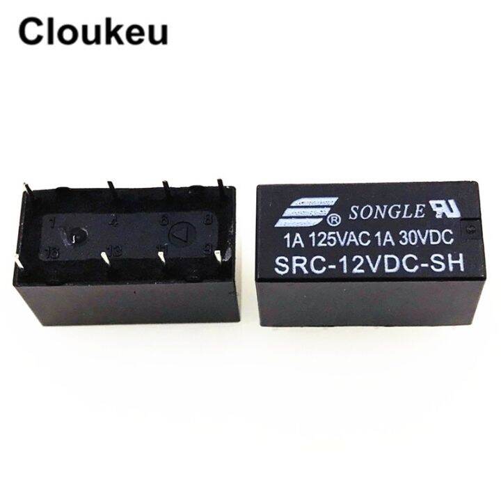 รีเลย์-dip8-src-05vdc-12vdc-24vdc-sh-5v-12v-24v-1a-2ชิ้น