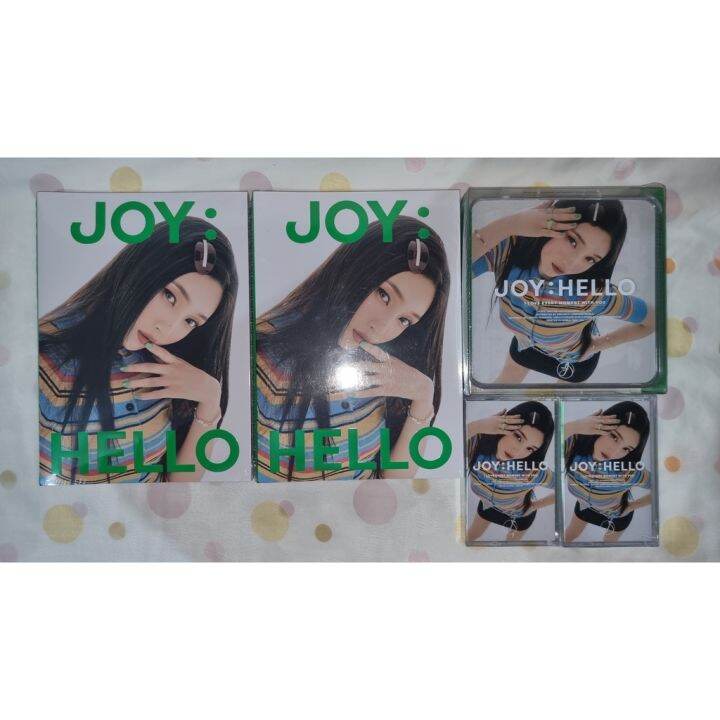 Hot ltjrx9384479 RED VELVET JOY HELLO SEALED ALBUM PHOTOBOOK CASE