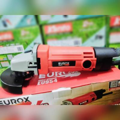 🇹🇭 EUROX 🇹🇭 เครื่องเจียร์ รุ่น EU-954 (สวิช์ตท้ายเปิด - ปิด) 570วัตต์ 4นิ้ว 220V  มือถือ ง่าย สะดวก น้ำหนักเบา จัดส่ง KERRY 🇹🇭