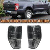 1Pair Smoky Rear Taillight Brake Lamp for Ford Ranger Ute PX XL XLS XLT 2011-2020 Signal Lighting with Wire Without Bulb