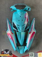 ชุดสีมีโอตัวเก่า YAMAHA Mio5VV มีโอตัวแรก สีฟ้าอ่อน ตามรุ่น งานแท้ทำสีระบบ 2K