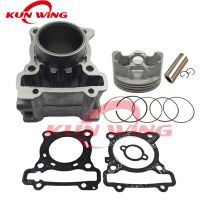 58mm NMax 155 Cylinder Kit Piston Ring Gasket For Yamaha NMAX155 Nmax 155 Aerox TRICITY R15 155cc GPD 150A 2DP-E1311-10