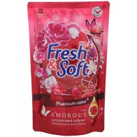 [Mega Sale] Free delivery จัดส่งฟรี Fresh and Soft Concentrated Softener Amorous 500ml. Cash on delivery เก็บเงินปลายทาง