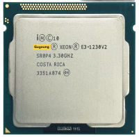 Xeon E3 V2 E3-1230 1230v2 E3 1230 V2 3.3 GHz ใช้เครื่องประมวลผลซีพียูสี่แกนขนาด8ม. 69W LGA 1155