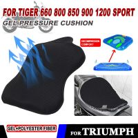 Breathable Pressure Relief Gel Seat Cushion Cover For Triumph Tiger 660 800 850 900 1200 Sport Tiger 2023 Motorcycle Accessories