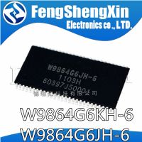 10pcs  W9864G6KH-6 W9864G6JH-6 TSOP54 W9864G6 W9864 1M X 4 BANKS X 16 BITS SDRAM IC