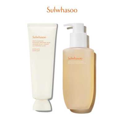 [เซตพิเศษ] SULWHASOO Gentle Cleansing Foam 200 ml. + White Ginseng Renewing Refining Mask 120ml. คลีนซิ่งโฟม ทำความสะอาดหน้าและมาสก์ขณะอาบน้ำ