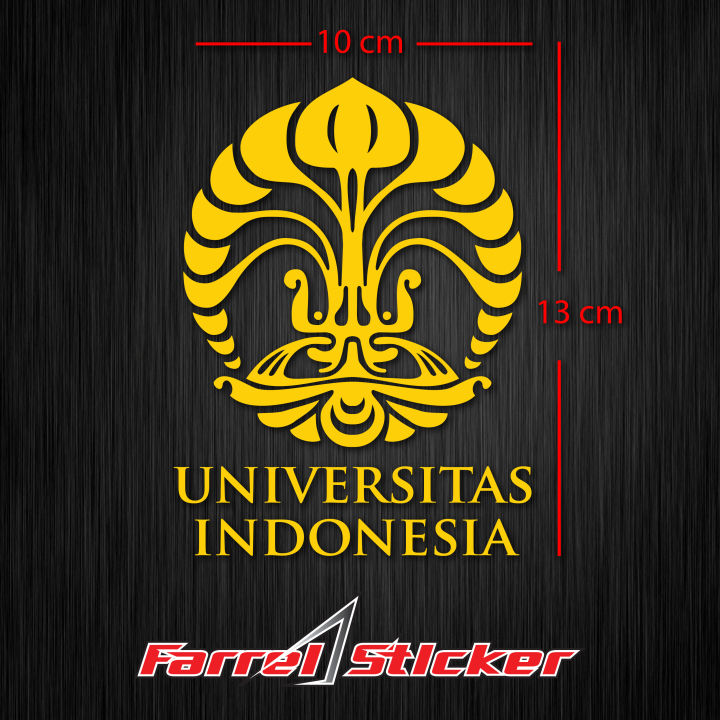 Sticker Ui Stiker Universitas Indonesia Yellow Jacket Lazada Indonesia