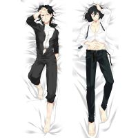 60x180 ซม. อะนิเมะ Boku no Hero Academia Aizawa Shouta Dakimakura กอดปลอกหมอนสองด้านพิมพ์ Otaku ชายปลอกหมอน