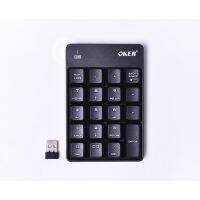 2.4GHz WIRELESS KEYPAD OKER KP-052. สีดำ