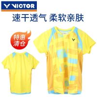 Victor Break Code Clearance Victor Badminton Take Short Sleeve T-Shirt Men Victory Quick-Drying Tracksuit Top Half Sleeve Shirt