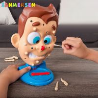 Novelty Toys Simulate Face Shape Squeeze Acne Toy Popping Pimple Parent-Child Board Game Funny Christmas Family Party Games