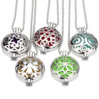 New Pendant Necklace Locket Aromatherapy Diffuser Perfume