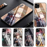 （A New sale） Food Wars เคสกระจกเทมเปอร์ iPhone 11 Pro XR XR X 8 7 6 6S Plus TPU